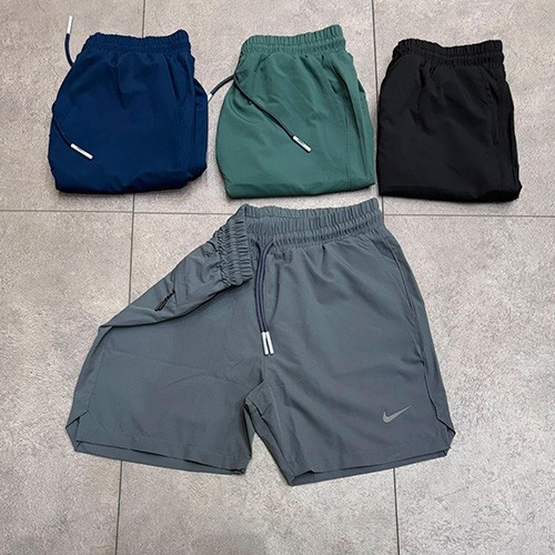 شلوارک ورزشی نایک درای فیت (NIKE DRI FIT SPORT SHORTS 2) رنگ طوسی سایز XL